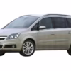 Covorase auto din EVA, Opel Zafira B (2005-2008)