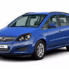 Covorase auto din EVA, Opel Zafira B (2008-2014)