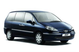 Covorase auto din EVA, Peugeot 807 (2002-2014) 7 locuri