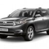 Covorase auto din EVA, Toyota Highlander (2008-2013)