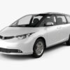 Toyota Previa (2006-2019) Covorase auto din EVA, Toyota Previa (2006-2019)