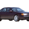 Covorase auto din EVA, Audi 100 C4 4A (1990-1994) Ver2