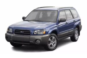 Covorase auto din EVA, Subaru Forester SG (2002-2005)