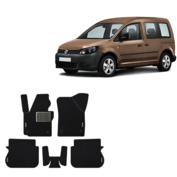 vw-86 Covorase auto din EVA, Volkswagen Caddy MAXI 7 Loc (2010-2015)