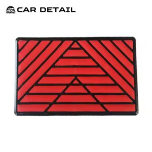 Suport pentru calcai, rosu, 25x15cm